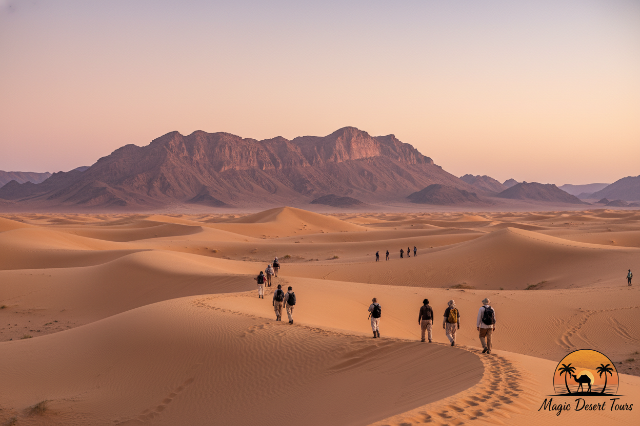 morocco desert trekking routes